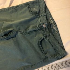 American Eagle Teal Jeggings